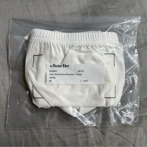 Charlie by MZ Matthew Zink Medium Bikini Brief Microfiber White Men
